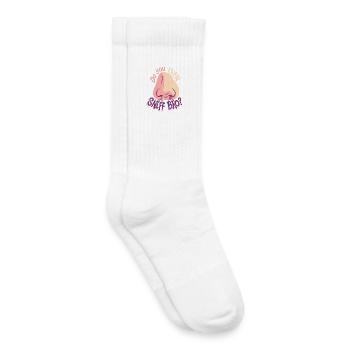 Parfum Collectionneur de parfums Est-ce que tu sens même - Chaussettes de tennis bio enfant - blanc - Droite
