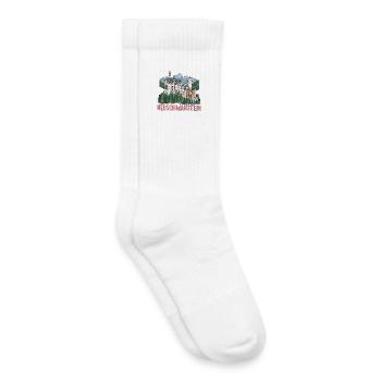 Neuschwanstein Castle - Kinder Tennissocken - Weiß - Rechts