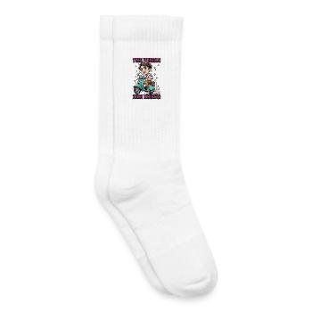 Scooter deux roues Zero regrets Scooter Driver - Chaussettes de tennis bio enfant - blanc - Droite