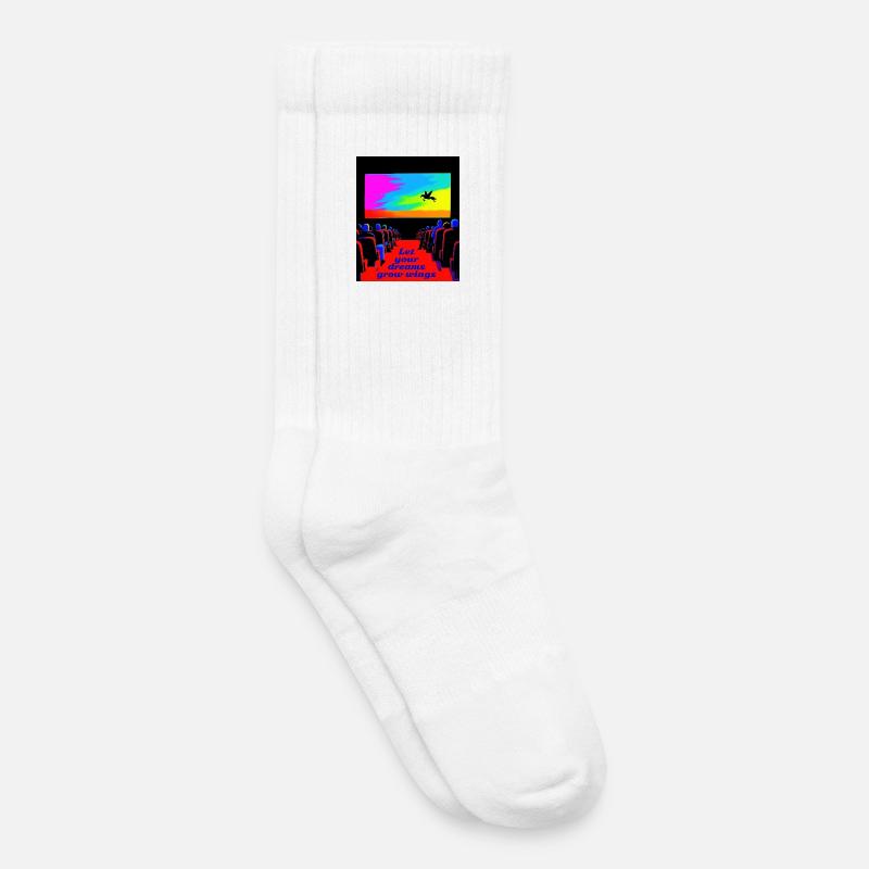 Traumvisionen  - Kinder Tennissocken - Weiß