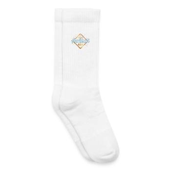 Abu Dhabi Vereinigte Arabische Emirate Vintage UAE - Kinder Tennissocken - Weiß - Rechts