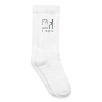 Blagues d’un étudiant en comptabilité cpa en formation excel - Chaussettes de tennis bio enfant - blanc - Droite