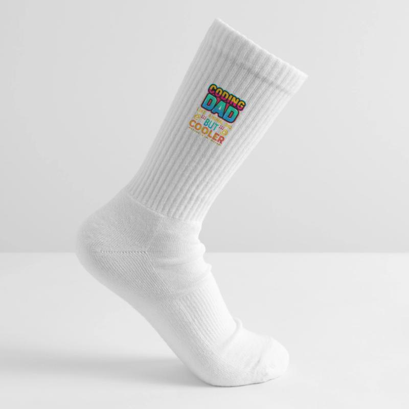 Coding Dad Cooler, Programmer  Kids Tennis Socks