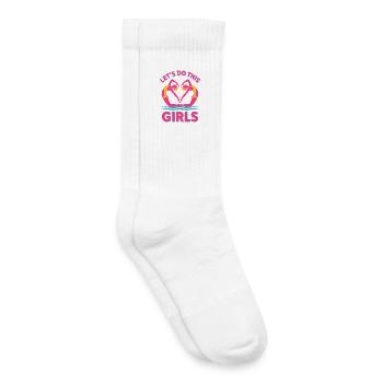 Synchronschwimmen Kunstschwimmen Wassersport - Kinder Tennissocken - Weiß - Rechts