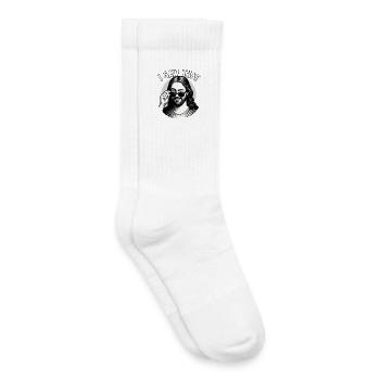 Jesus, I Saw That, Jesus Christ - Kids Tennis Socks - white - Right