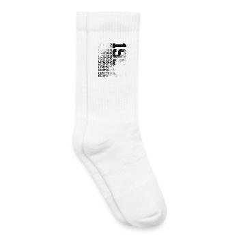 76 JAHRE LIMITED EDITION 1950 76. GEBURTSTAG - Kinder Tennissocken - Weiß - Rechts