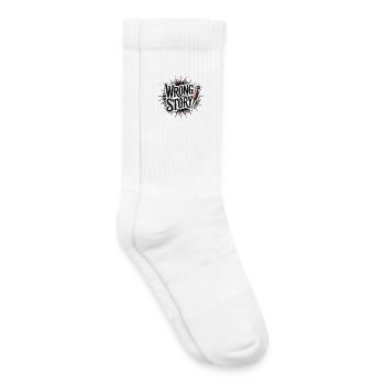 Falsche Geschichte Spritze Grafik - Kinder Tennissocken - Weiß - Rechts