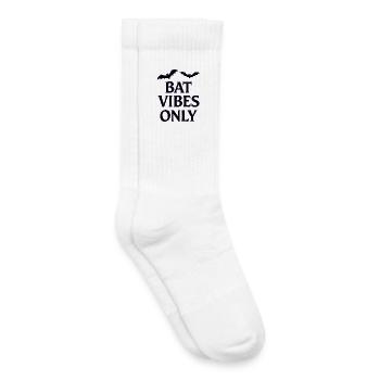 Fledermaus-Vibes für Grusel-Fans - Kinder Tennissocken - Weiß - Rechts