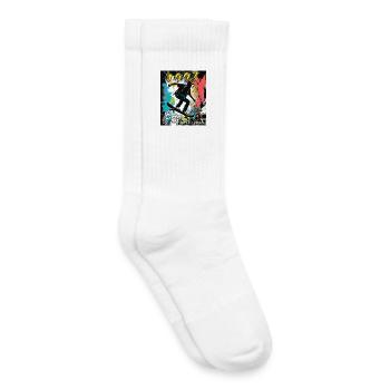 1997 SKAETER Born in the best year - Kids Tennis Socks - white - Right