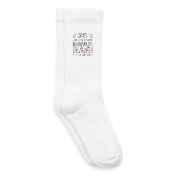 Bonus Mami beste Mama Mutter Muttertag Geschenk - Kinder Tennissocken - Weiß - Rechts