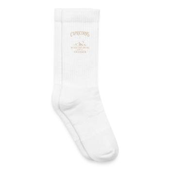 Signe du zodiaque Capricorne - Chaussettes de tennis bio enfant - blanc - Droite