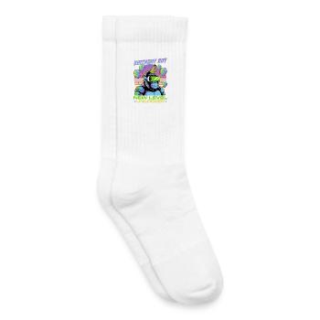 Birthday Gamer VR - Kinder Tennissocken - Weiß - Rechts