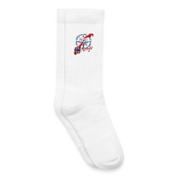 Arctic Circle Norge - Cadeau de vacances en Norvège - Chaussettes de tennis bio enfant - blanc - Droite