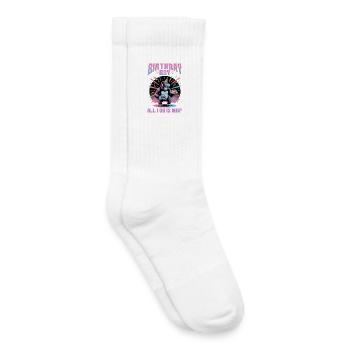Birthday Gamer VR - Kinder Tennissocken - Weiß - Rechts
