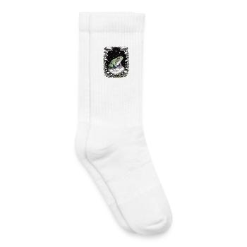 Stargazer Frosch und Pilze Nacht - Kinder Tennissocken - Weiß - Rechts