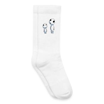 Forest spirits - Kids Tennis Socks - white - Right