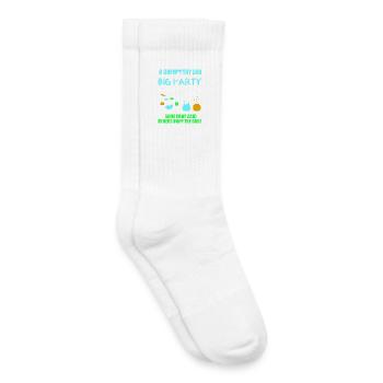 Chimie Chimiste Professeur de chimie - Chaussettes de tennis bio enfant - blanc - Droite