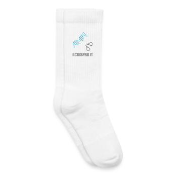 Chimie Chimiste Professeur de chimie - Chaussettes de tennis bio enfant - blanc - Droite