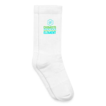 Chimie Chimiste Professeur de chimie - Chaussettes de tennis bio enfant - blanc - Droite