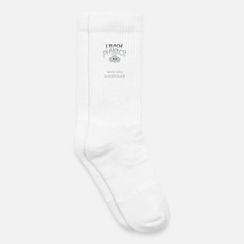 Physik Phyiker Physikstudent Physiklehrer - Kinder Tennissocken - Weiß