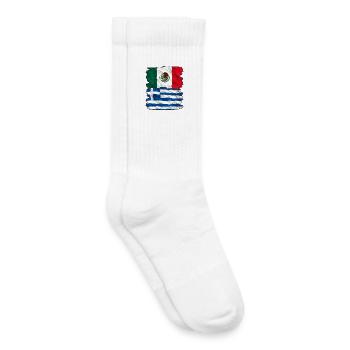 Mexico Greece - Kids Tennis Socks - white - Right