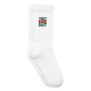 Stolzes Mitglied des Teams Rage Bait, lustiger Spruch - Kinder Tennissocken - Weiß - Rechts