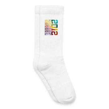 LIMITED EDITION 2012 14 JAHRE 14. GEBURTSTAG - Kinder Tennissocken - Weiß - Rechts