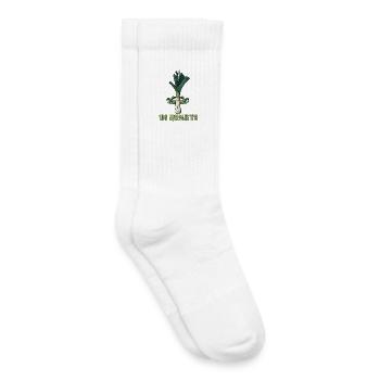 Weightlifters SERIOUSLY??? Gym Fun - Kids Tennis Socks - white - Right