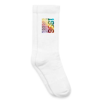 LIMITED EDITION 1996 30 YEARS 30TH BIRTHDAY - Kids Tennis Socks - white - Right