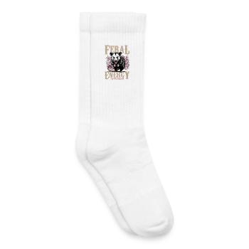 Funny Opossum - Kinder Tennissocken - Weiß - Rechts