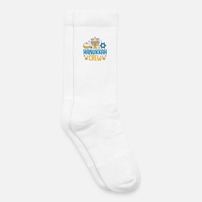Hanukkah  - Kinder Tennissocken - Weiß