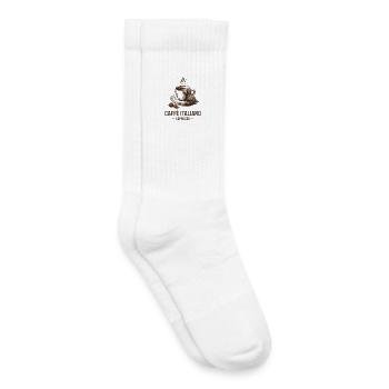 Caffè Italiano – Espresso - Kids Tennis Socks - white - Right