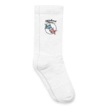 Ofishiellement Mariés Humour Pêche Mariage Couple - Chaussettes de tennis bio enfant - blanc - Droite