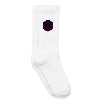 Geometrie Mandala Muster Feier Festival Wear Yoga  - Kinder Tennissocken - Weiß - Rechts
