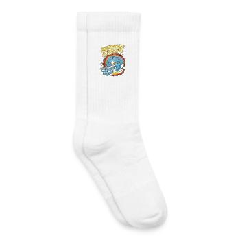 MRI Tech Magnetically Attractive Radiographer - Kids Tennis Socks - white - Right