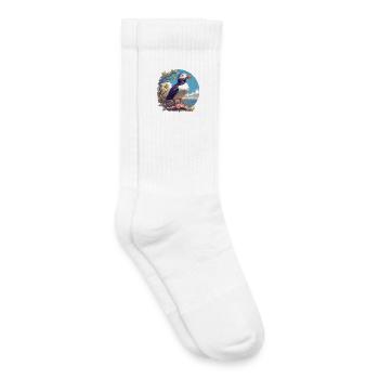 Puffin Papageientaucher - Kinder Tennissocken - Weiß - Rechts