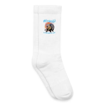 Funny Opossum - Kinder Tennissocken - Weiß - Rechts