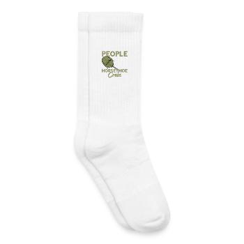  Horseshoe Crab Fan Encycloart Fossil Lover - Kids Tennis Socks - white - Right