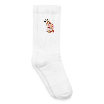 Waschbär - Kinder Tennissocken - Weiß - Rechts