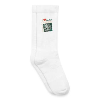 J’adore le café Smores Smores Firewood Spray Spray Bug - Chaussettes de tennis bio enfant - blanc - Droite