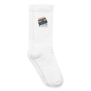 33. Geburtstag Kassette Januar Jahrgang 1993 - Kinder Tennissocken - Weiß - Rechts