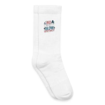 MRI Tech No You Won't Glow Radiographer Rad Tech - Kids Tennis Socks - white - Right