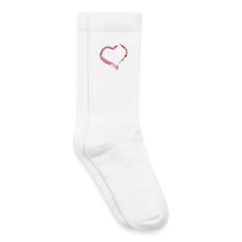 Hawaiian Ukulele Uke Heart - Kinder Tennissocken - Weiß - Rechts