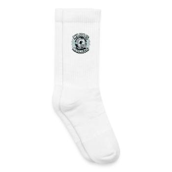MRI Tech My Job Is Magnetic Radiologist Rad Tech - Kids Tennis Socks - white - Right