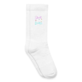 Shell collector shell - Kids Tennis Socks - white - Right