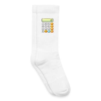 Neonrechner-Ikon-Tee - Kinder Tennissocken - Weiß - Rechts