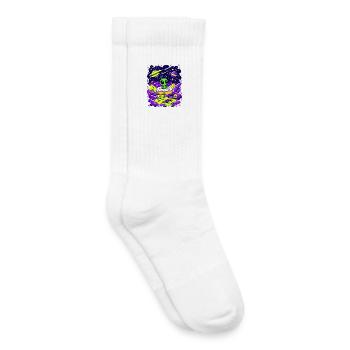 Donut extraterrestre à Starland - Chaussettes de tennis bio enfant - blanc - Droite