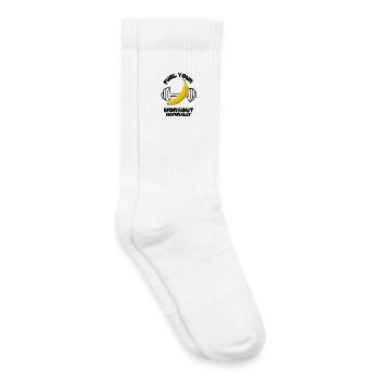 Alimentez votre entraînement naturellement - Chaussettes de tennis bio enfant - blanc - Droite