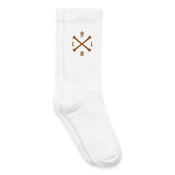 1910 Sweat à capuche, chemise, oreiller pour fan de football de St. Pauli - Chaussettes de tennis bio enfant - blanc - Droite