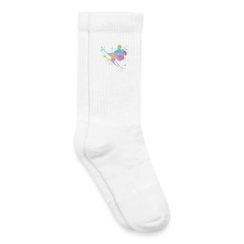 Alpine skiing Winter sports Nordic skiing - Kids Tennis Socks - white - Right